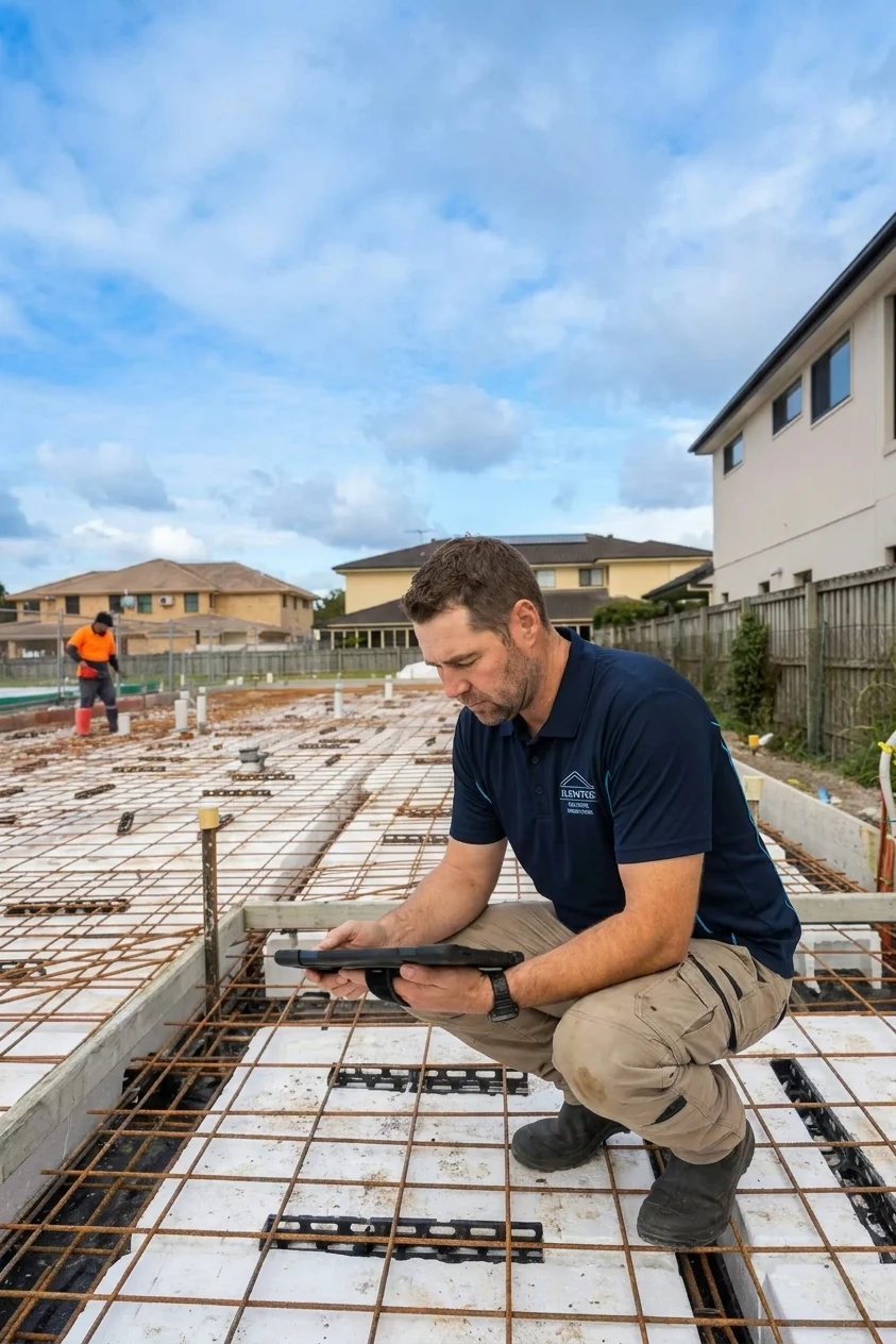 Slab stage inspection